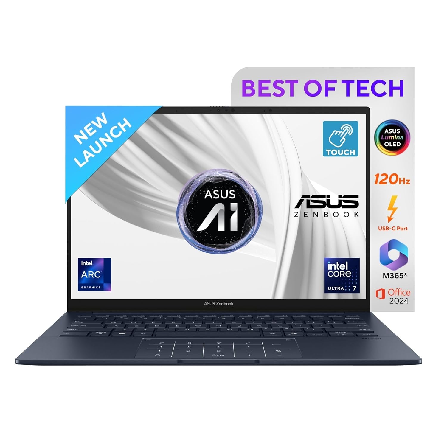 ASUS Zenbook 14,Intel Core Ultra 7 laptops