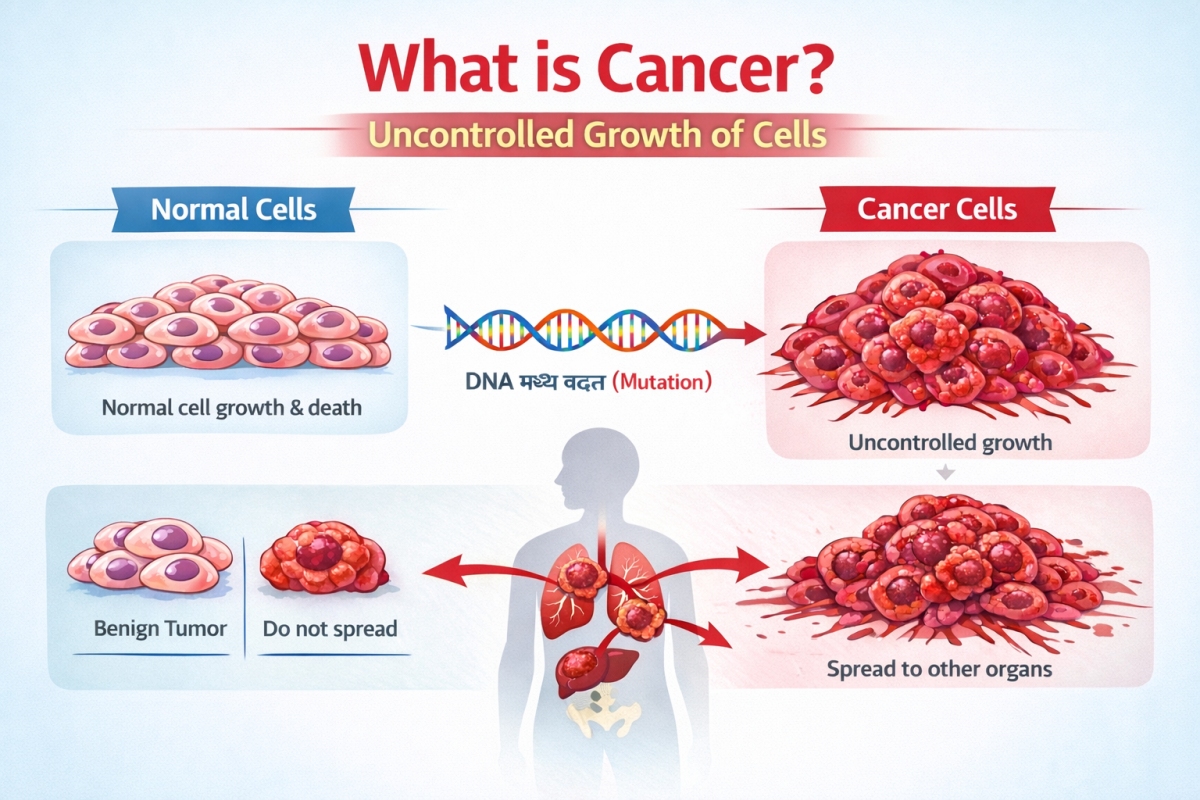 What is Cancer? Causes, Symptoms, Types and Prevention