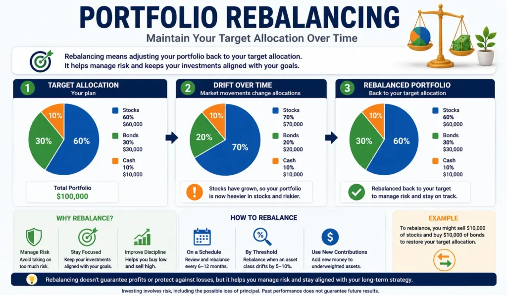 Five-step roadmap for building a $100,000 investment portfolio.